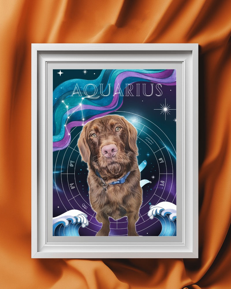 Custom Zodiac-Themed Pet Portrait – £7
