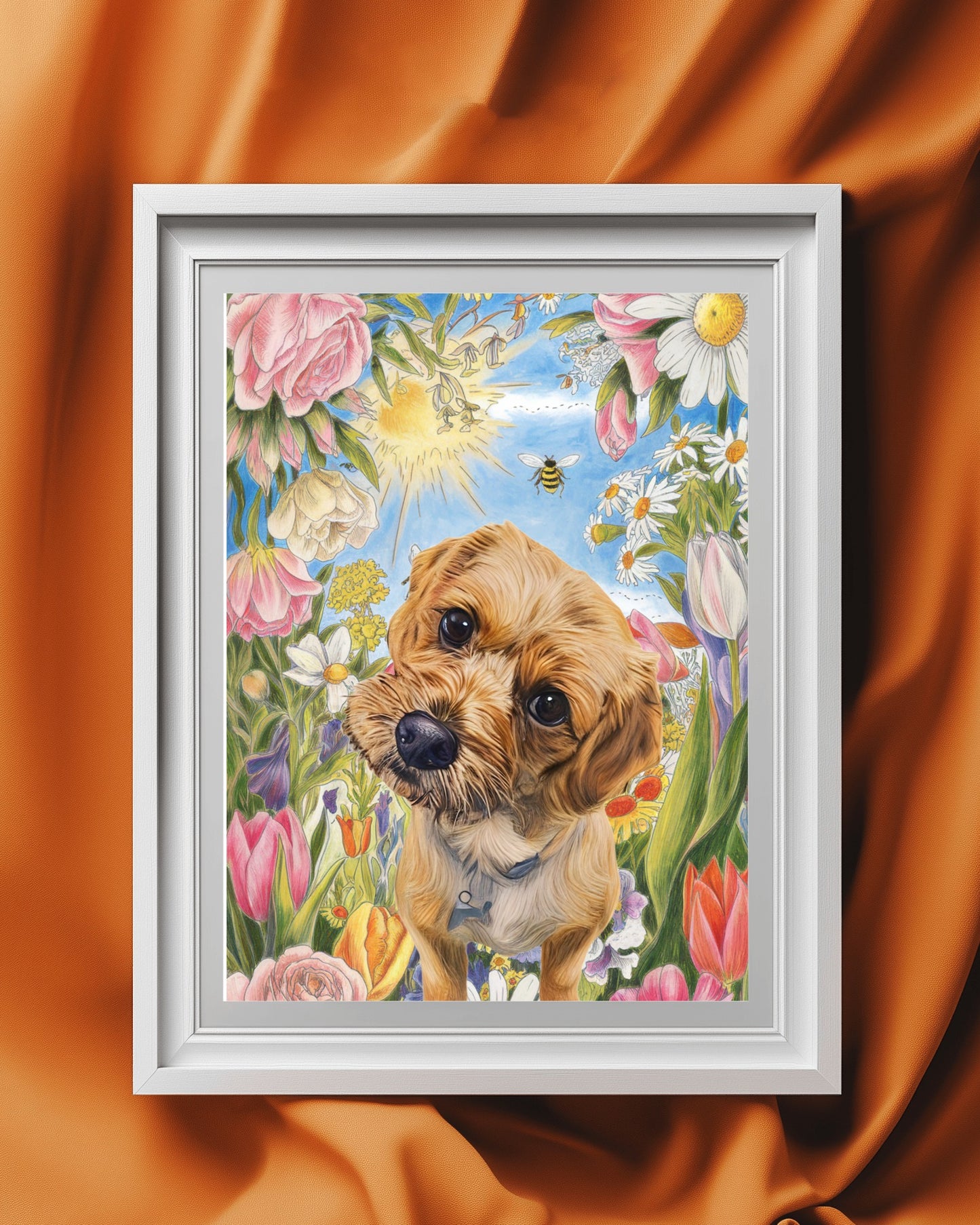 Springtime Paws and Petals