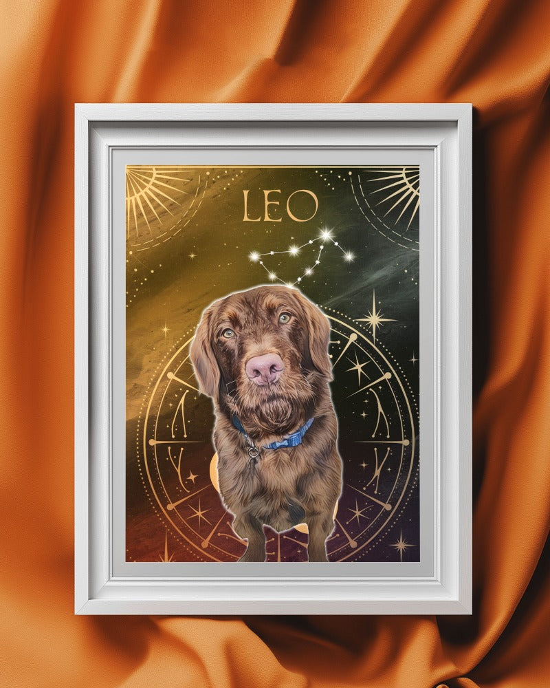 Custom Zodiac-Themed Pet Portrait – £7