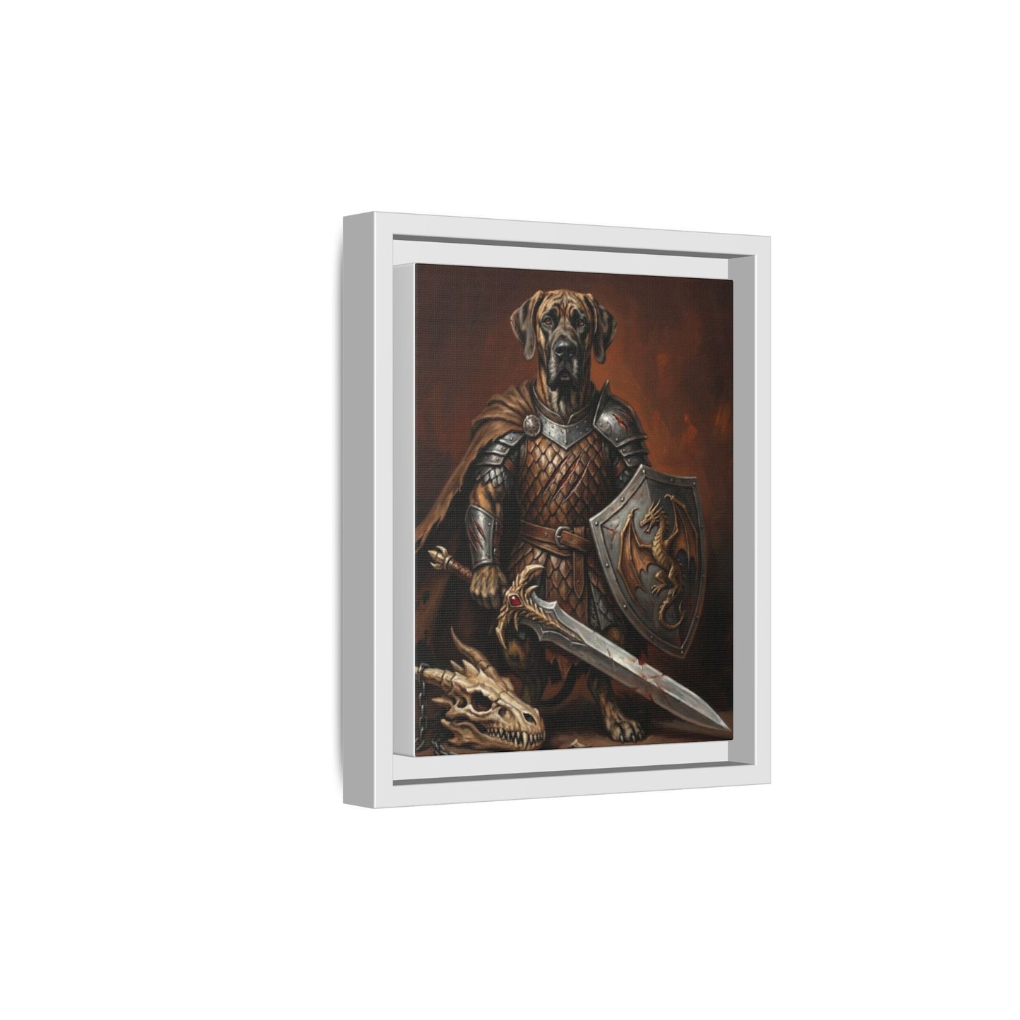 The Fighter Dog Wall Art