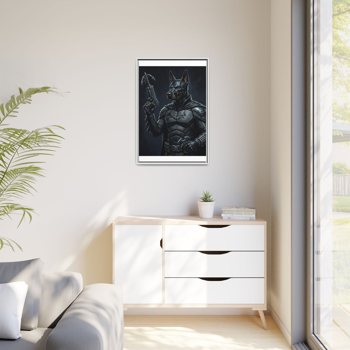 DogMan Wall Art Canvas