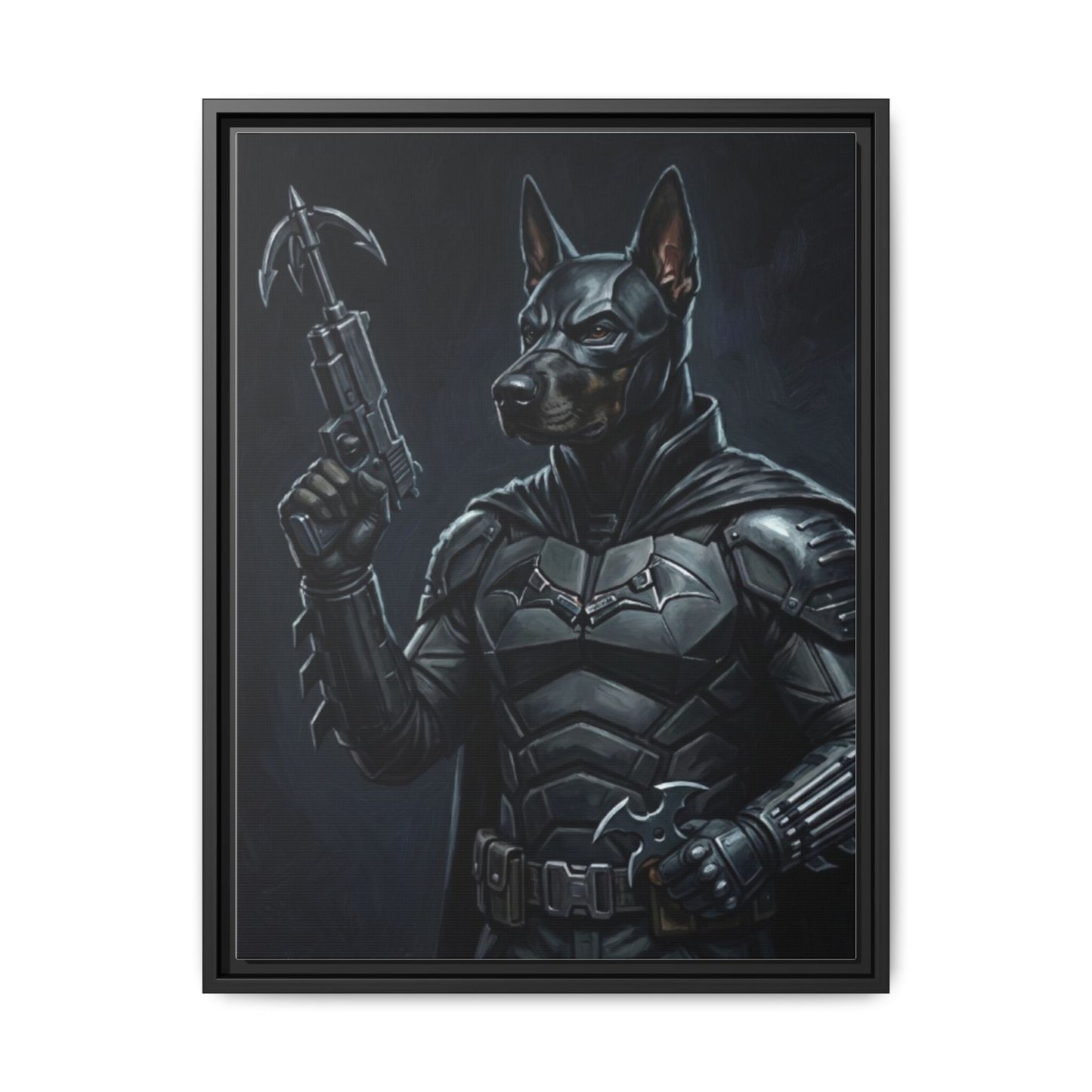 DogMan Wall Art Canvas