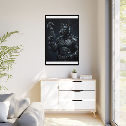 DogMan Wall Art Canvas