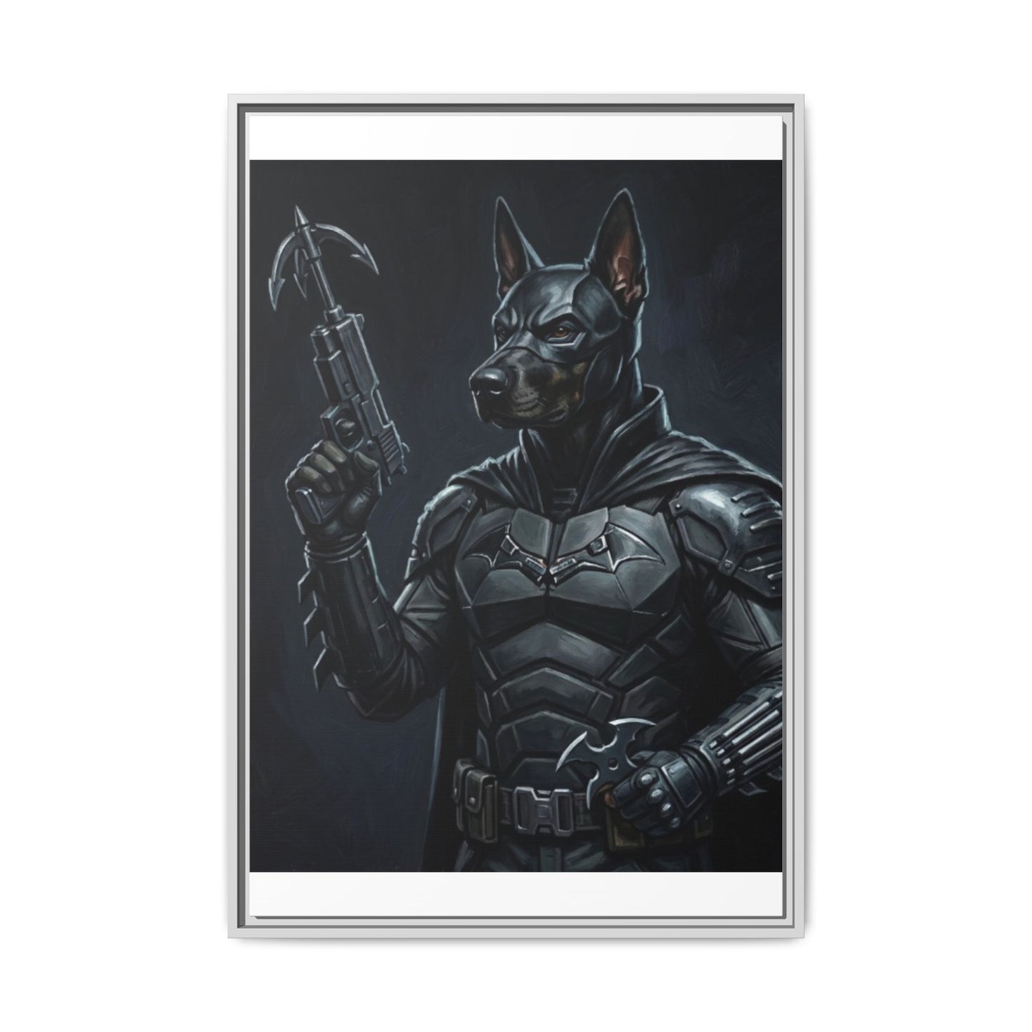 DogMan Wall Art Canvas