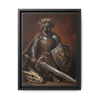 The Fighter Dog Wall Art