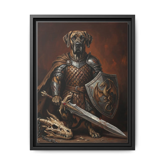 The Fighter Dog Wall Art