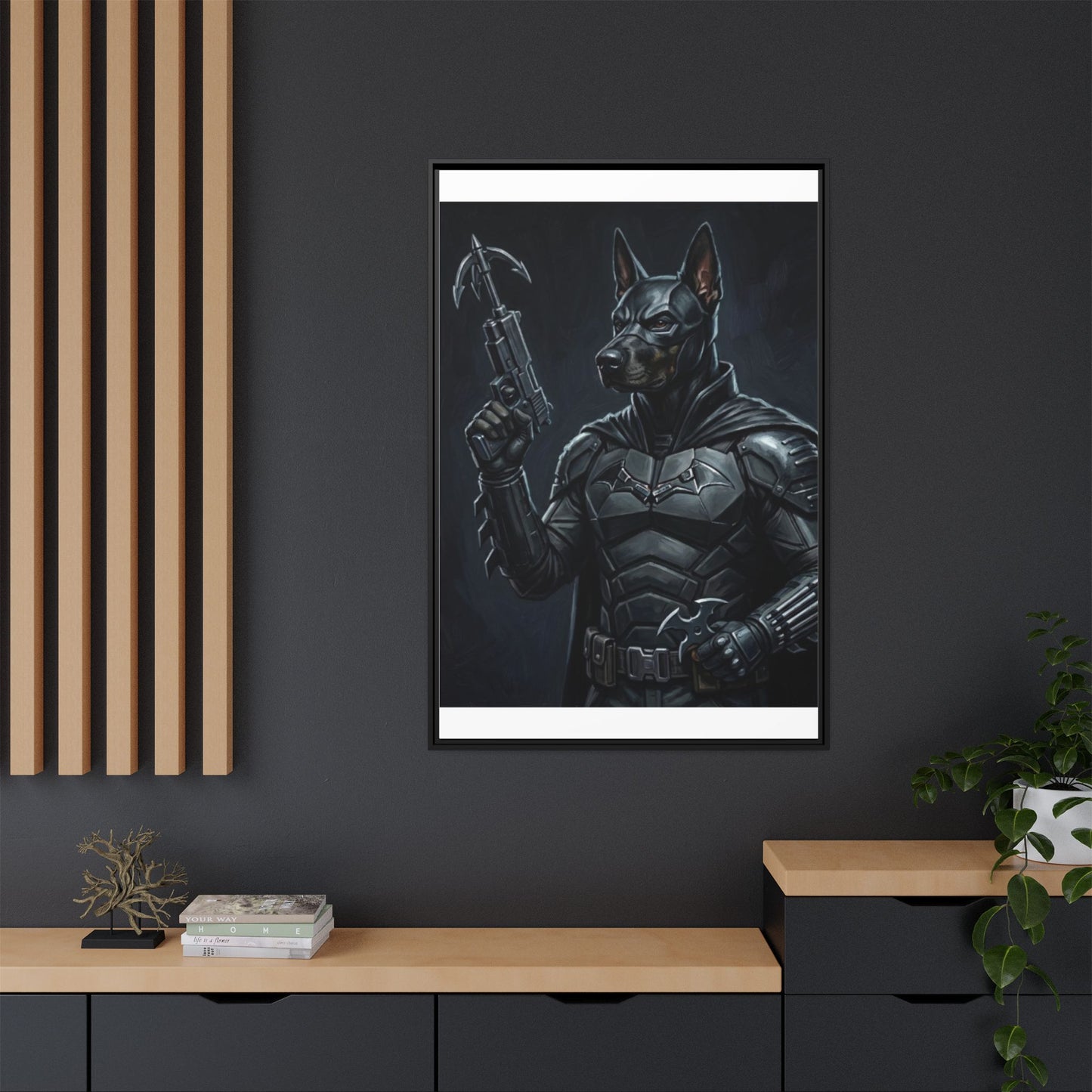 DogMan Wall Art Canvas
