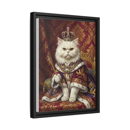 Royal Cat Portrait Canvas