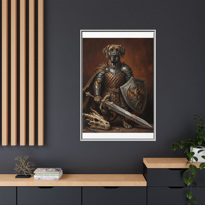 The Fighter Dog Wall Art