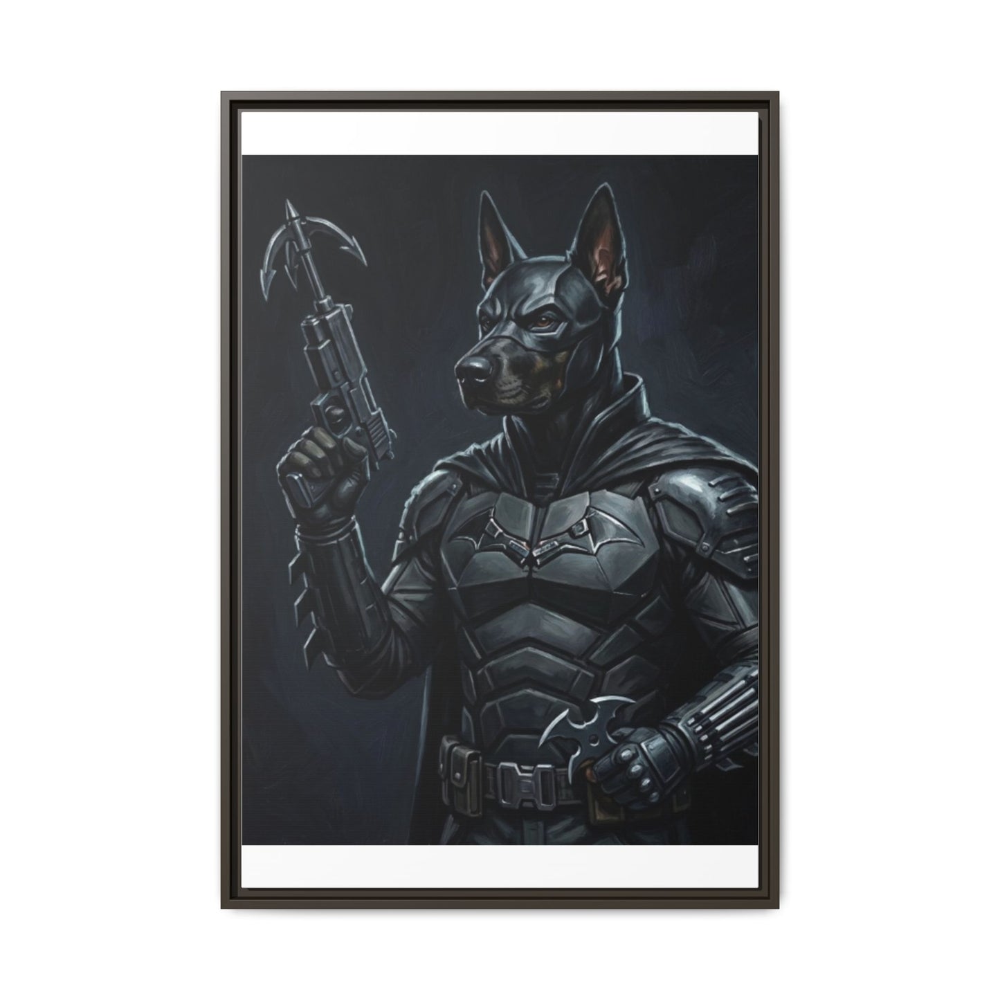 DogMan Wall Art Canvas