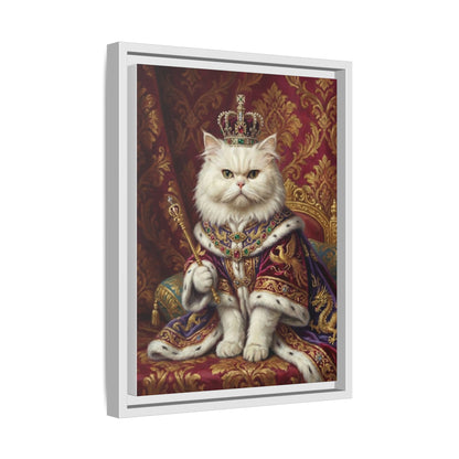 Royal Cat Portrait Canvas