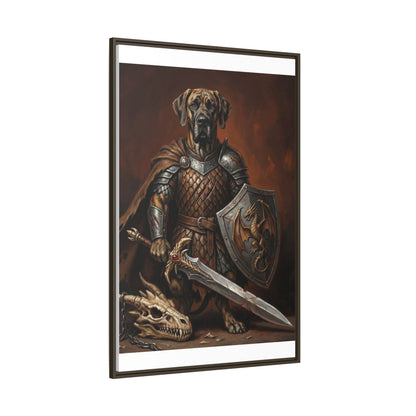 The Fighter Dog Wall Art