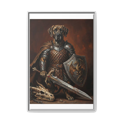 The Fighter Dog Wall Art