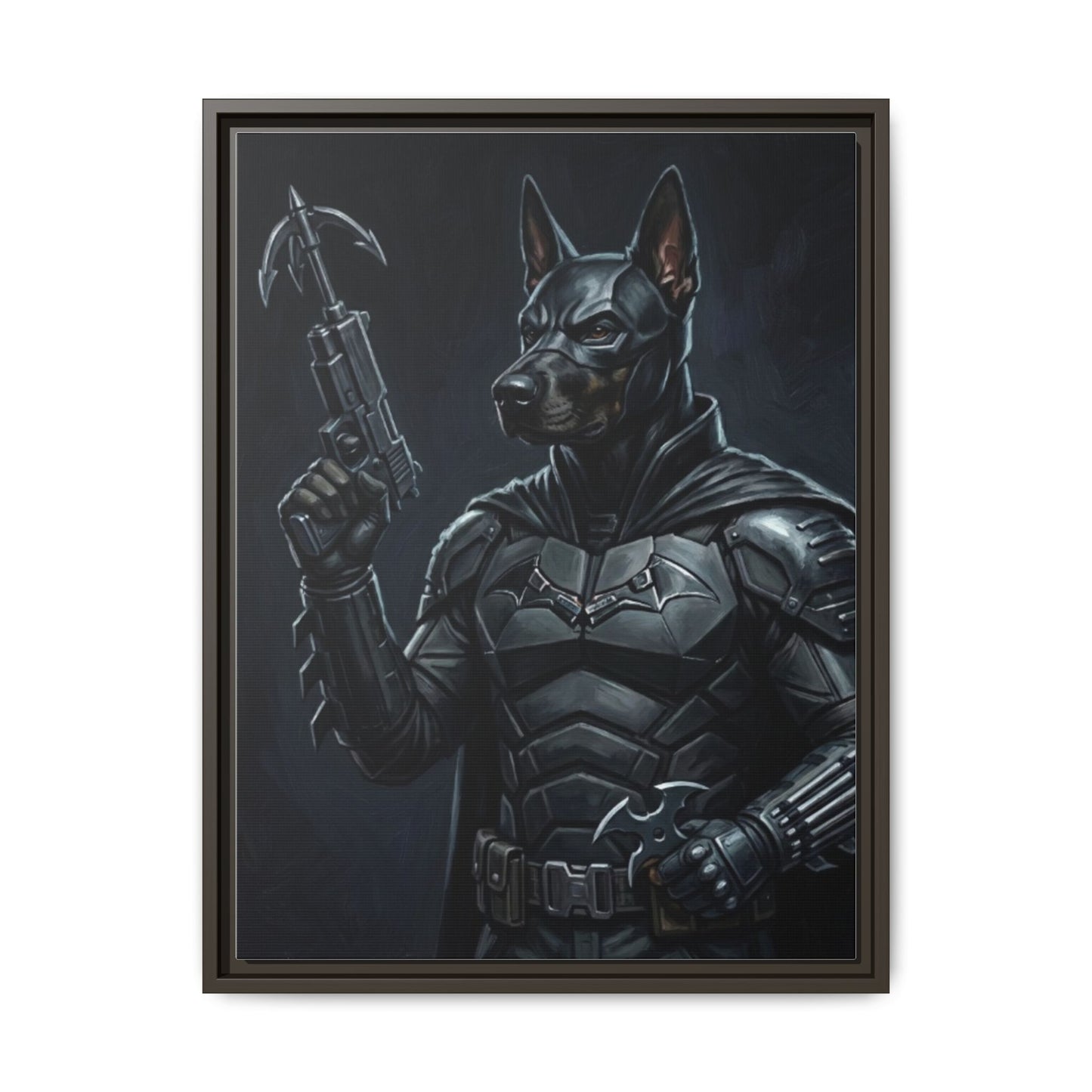 DogMan Wall Art Canvas