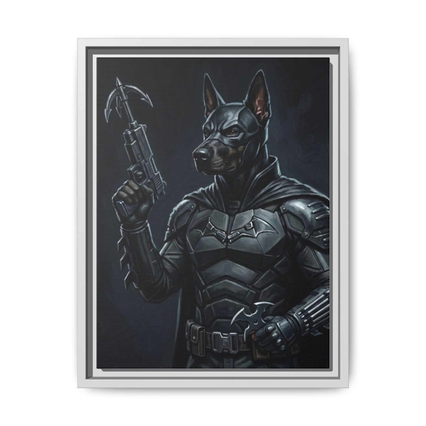 DogMan Wall Art Canvas