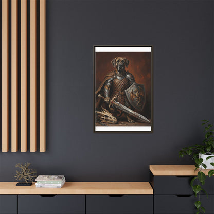 The Fighter Dog Wall Art