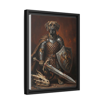 The Fighter Dog Wall Art