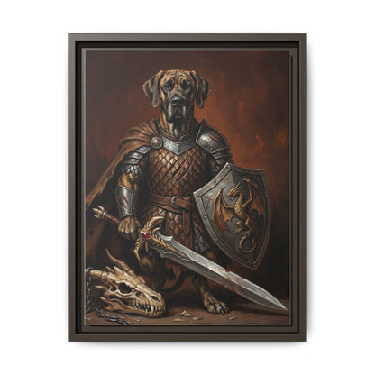 The Fighter Dog Wall Art