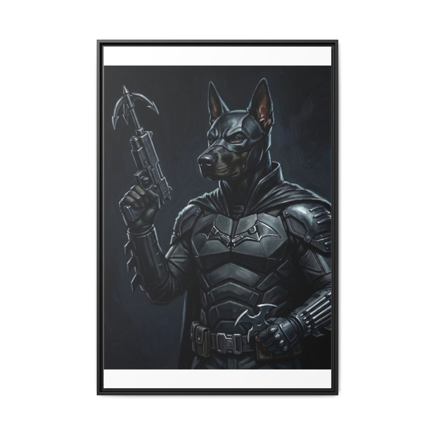 DogMan Wall Art Canvas