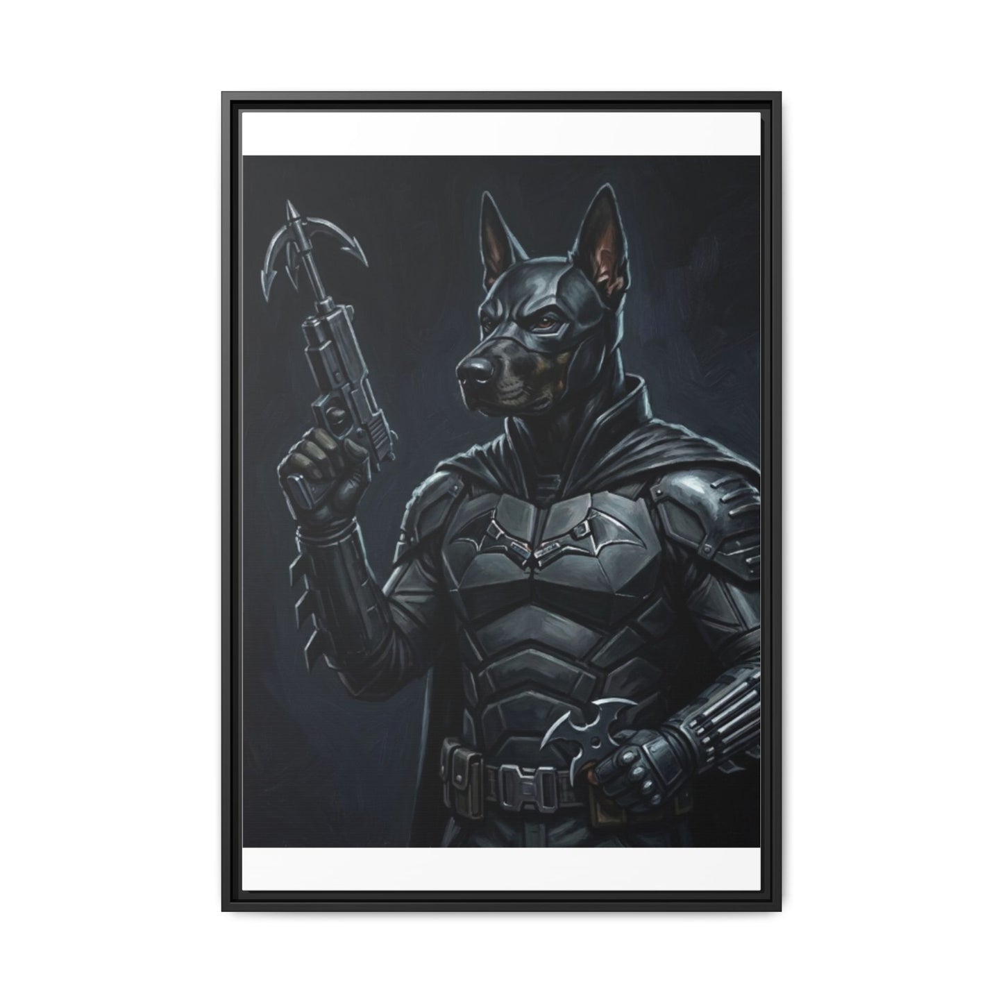 DogMan Wall Art Canvas