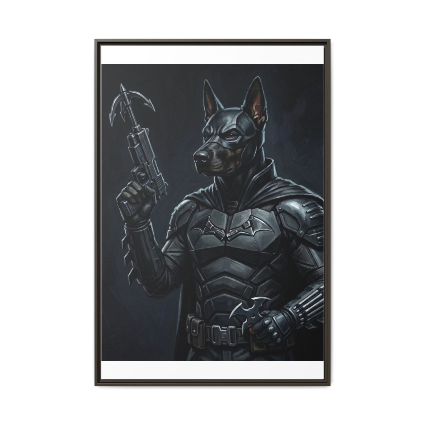 DogMan Wall Art Canvas