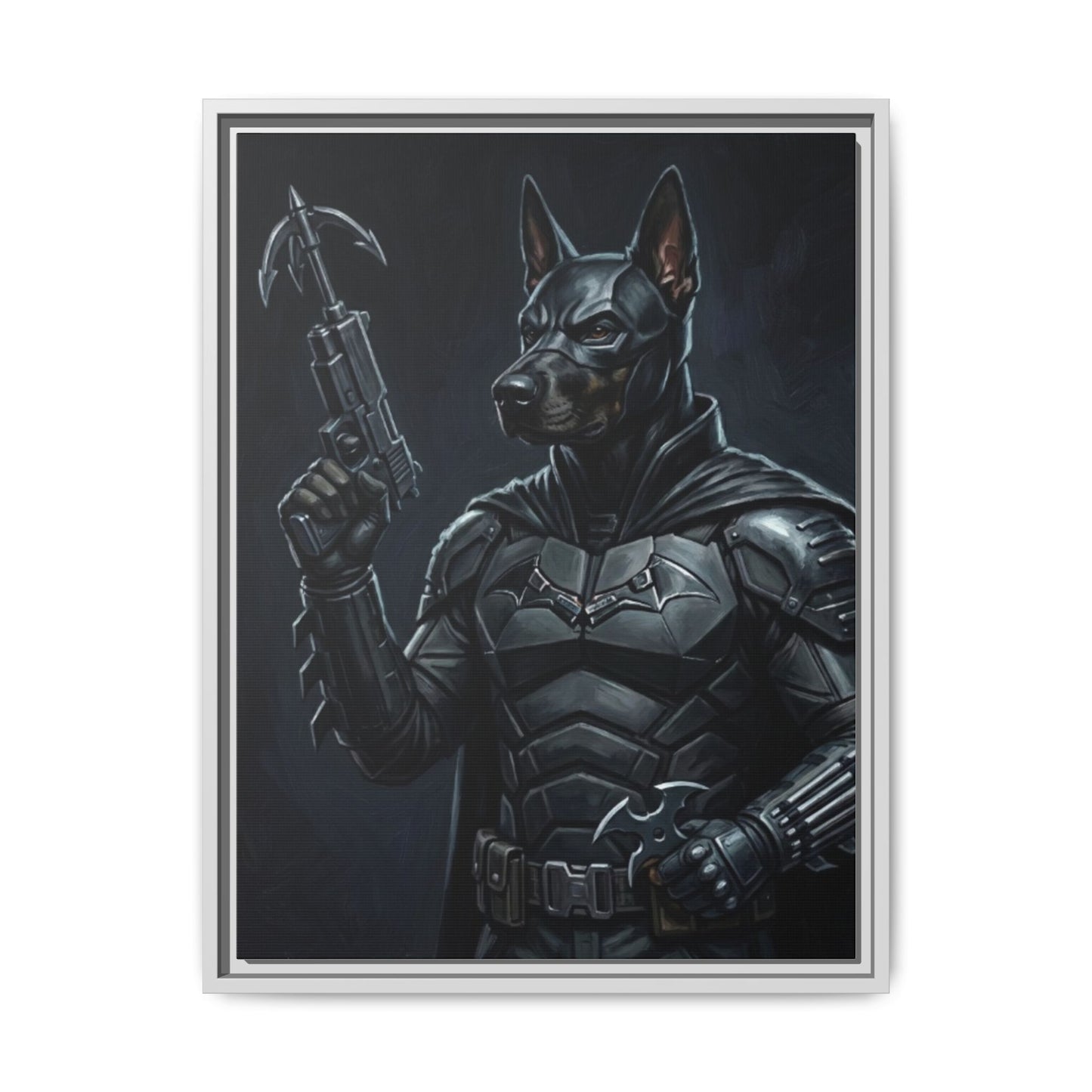 DogMan Wall Art Canvas