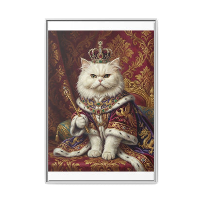 Royal Cat Portrait Canvas