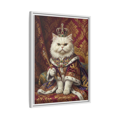 Royal Cat Portrait Canvas