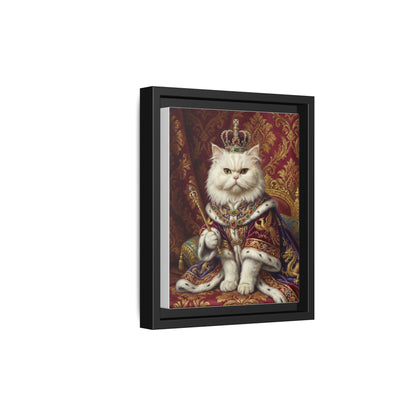 Royal Cat Portrait Canvas