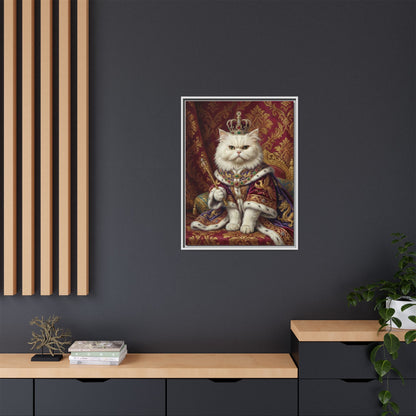 Royal Cat Portrait Canvas