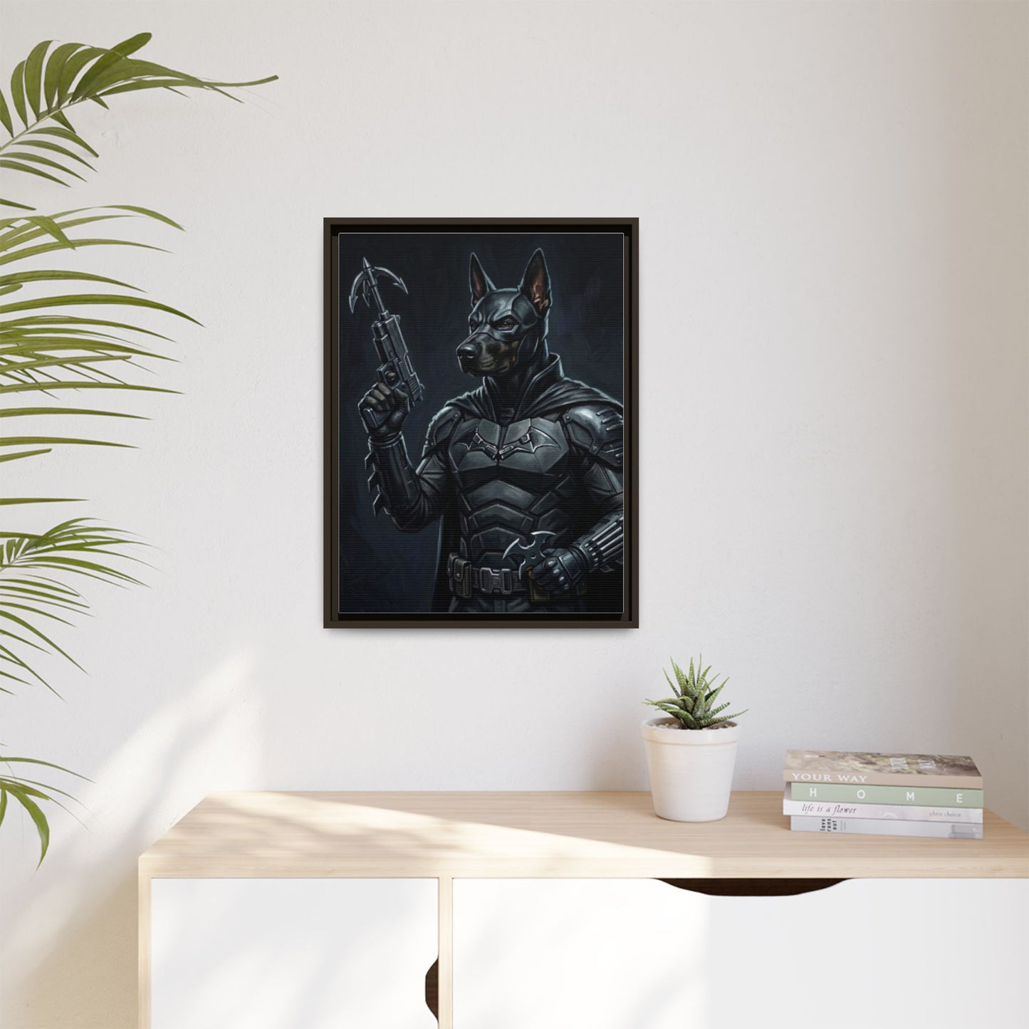 DogMan Wall Art Canvas