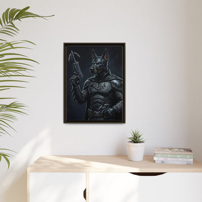 DogMan Wall Art Canvas