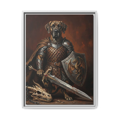 The Fighter Dog Wall Art