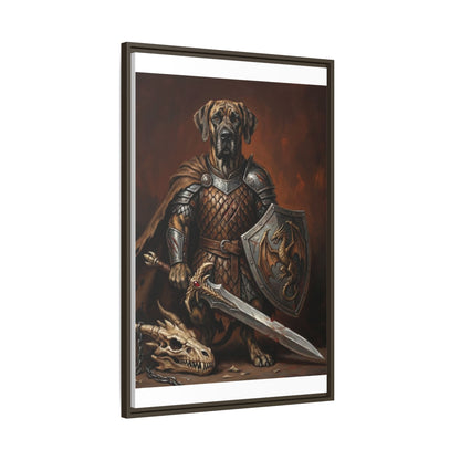 The Fighter Dog Wall Art