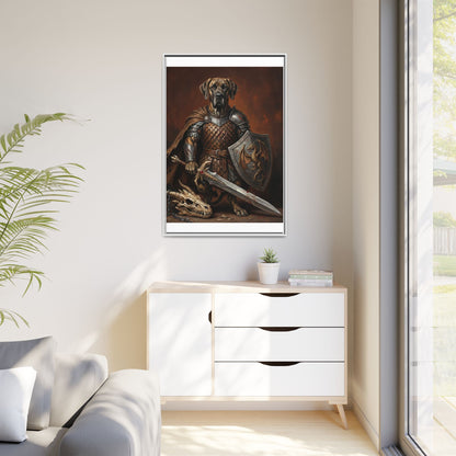 The Fighter Dog Wall Art