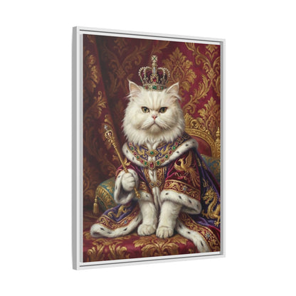 Royal Cat Portrait Canvas