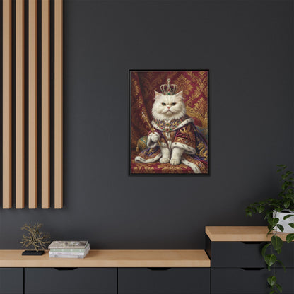 Royal Cat Portrait Canvas