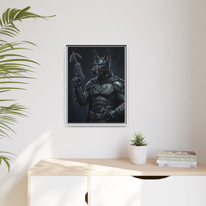 DogMan Wall Art Canvas