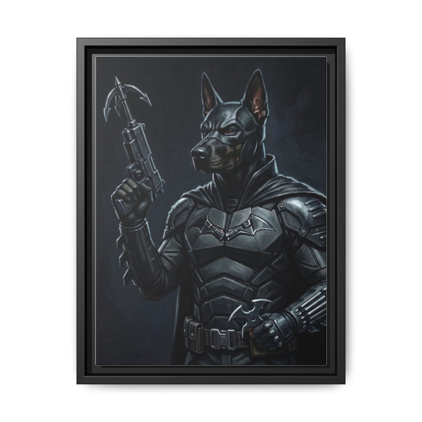 DogMan Wall Art Canvas