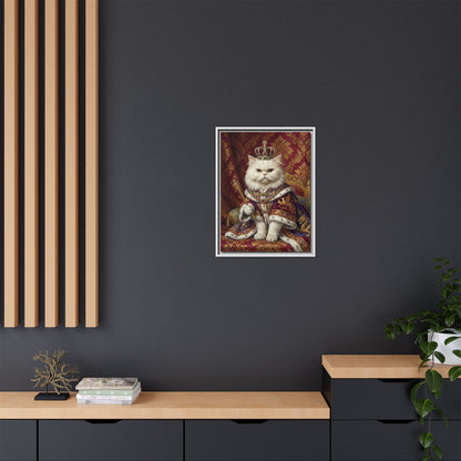 Royal Cat Portrait Canvas