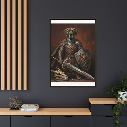 The Fighter Dog Wall Art