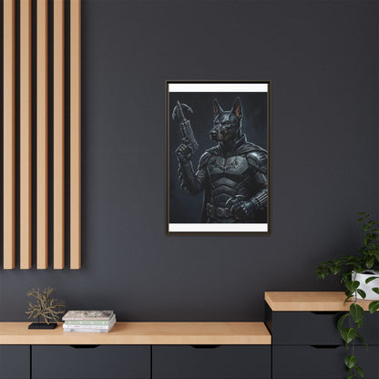 DogMan Wall Art Canvas