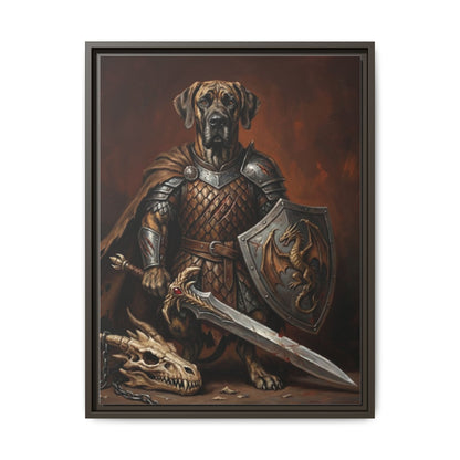 The Fighter Dog Wall Art