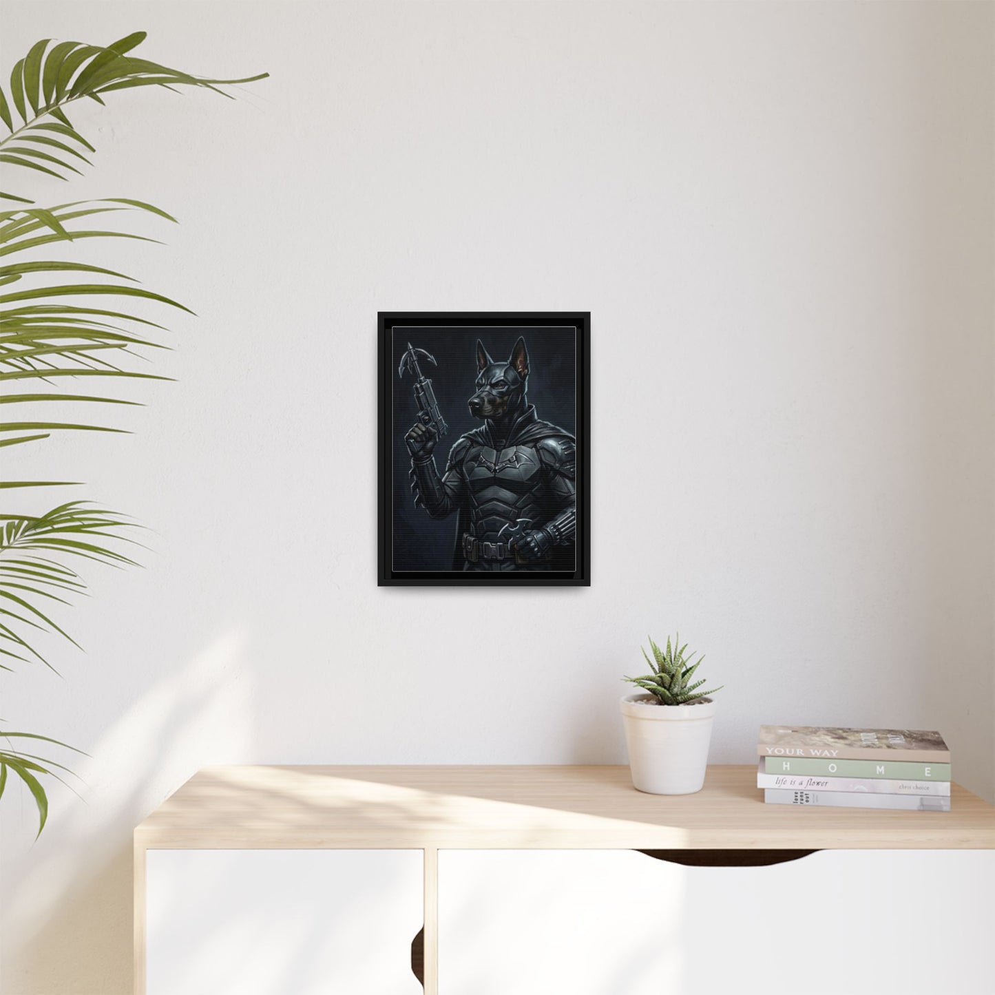 DogMan Wall Art Canvas