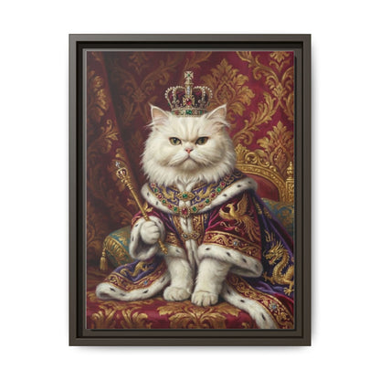 Royal Cat Portrait Canvas