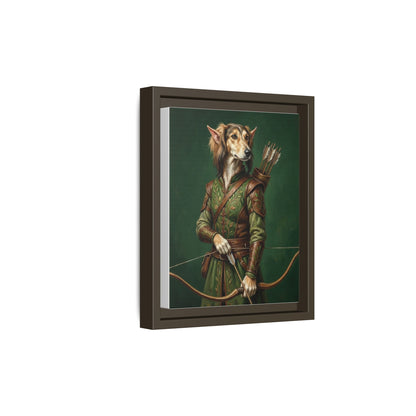 Archer Dog Matte Canvas Print