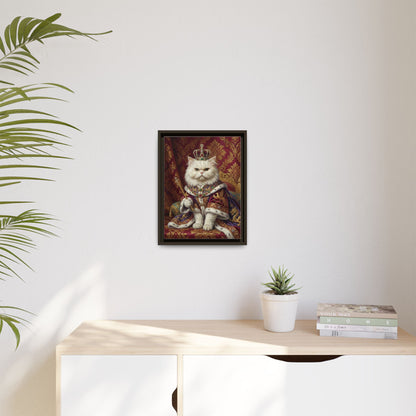 Royal Cat Portrait Canvas