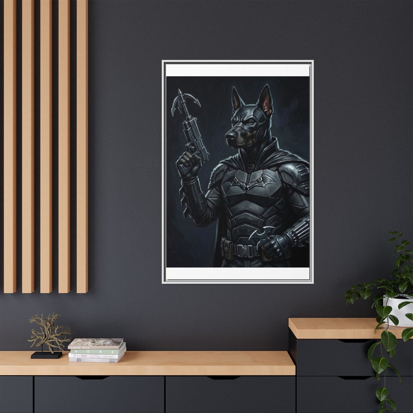 DogMan Wall Art Canvas