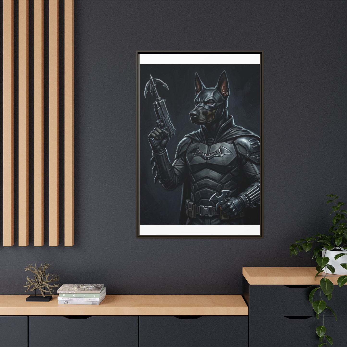 DogMan Wall Art Canvas