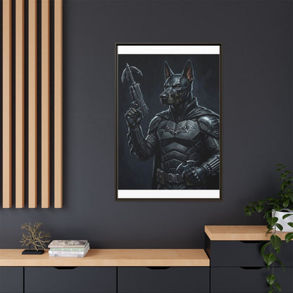 DogMan Wall Art Canvas